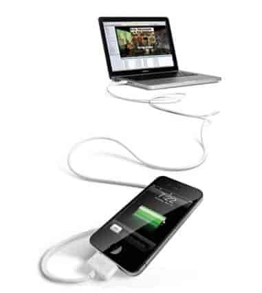 PHILIPS 2m Sync And Charge Cable White [DLC2417/17]