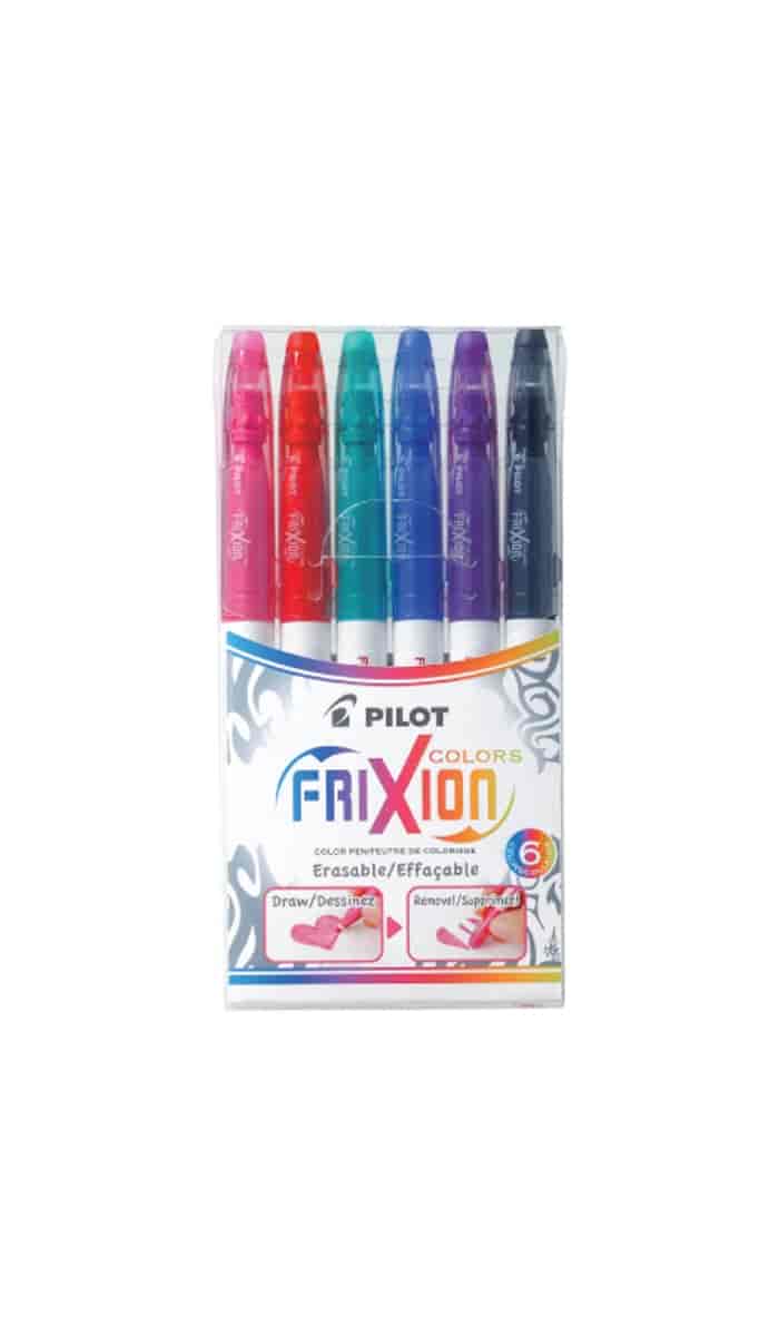 Pilot Frixion Colour Pack Of 6 [9000019351]