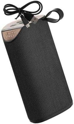 Pinaaki Best GT 111 High Bass Bluetooth Speaker Compatible With All Smart Phones 10 W Bluetooth Speaker (Black, Stereo Channel)