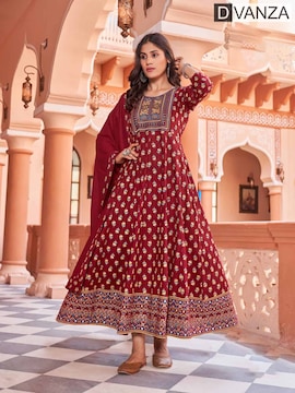 anarkali dress back design Anarkali Dress Back Neck Design