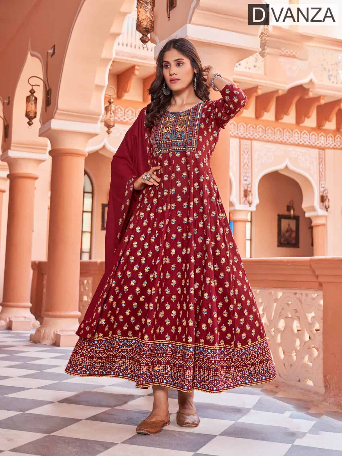 anarkali dress back design Anarkali Dress Back Neck Design