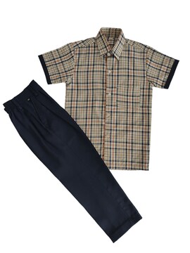 Checked Pattern Polyester Size 26 Mm Skirt - Get Best Price from ...