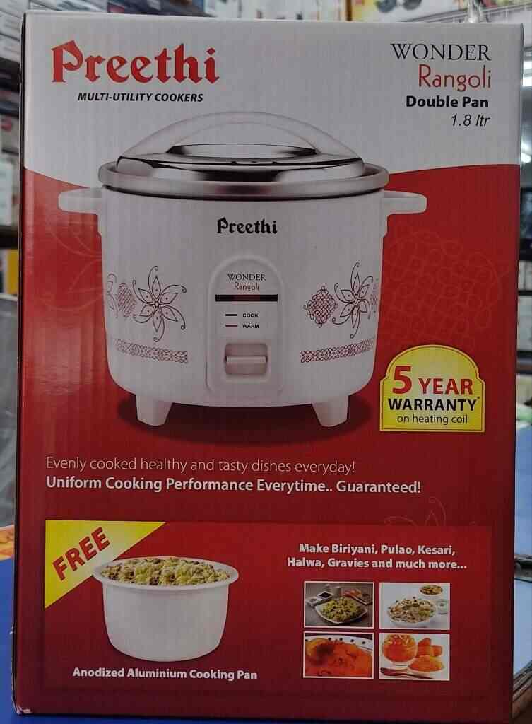 How To Use Preethi Electric Rice Cooker