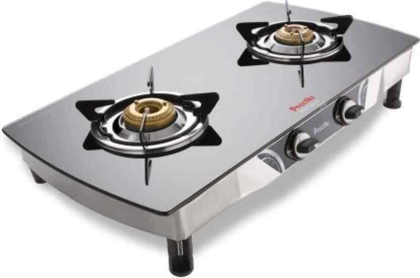 Preethi 2 Burner Stainless Steel Gas Stove Preethi 2 Burner Stainless Steel Gas Choolha Price Starting From Rs 8 558. Find Verified Sellers in Ahmedabad JdMart