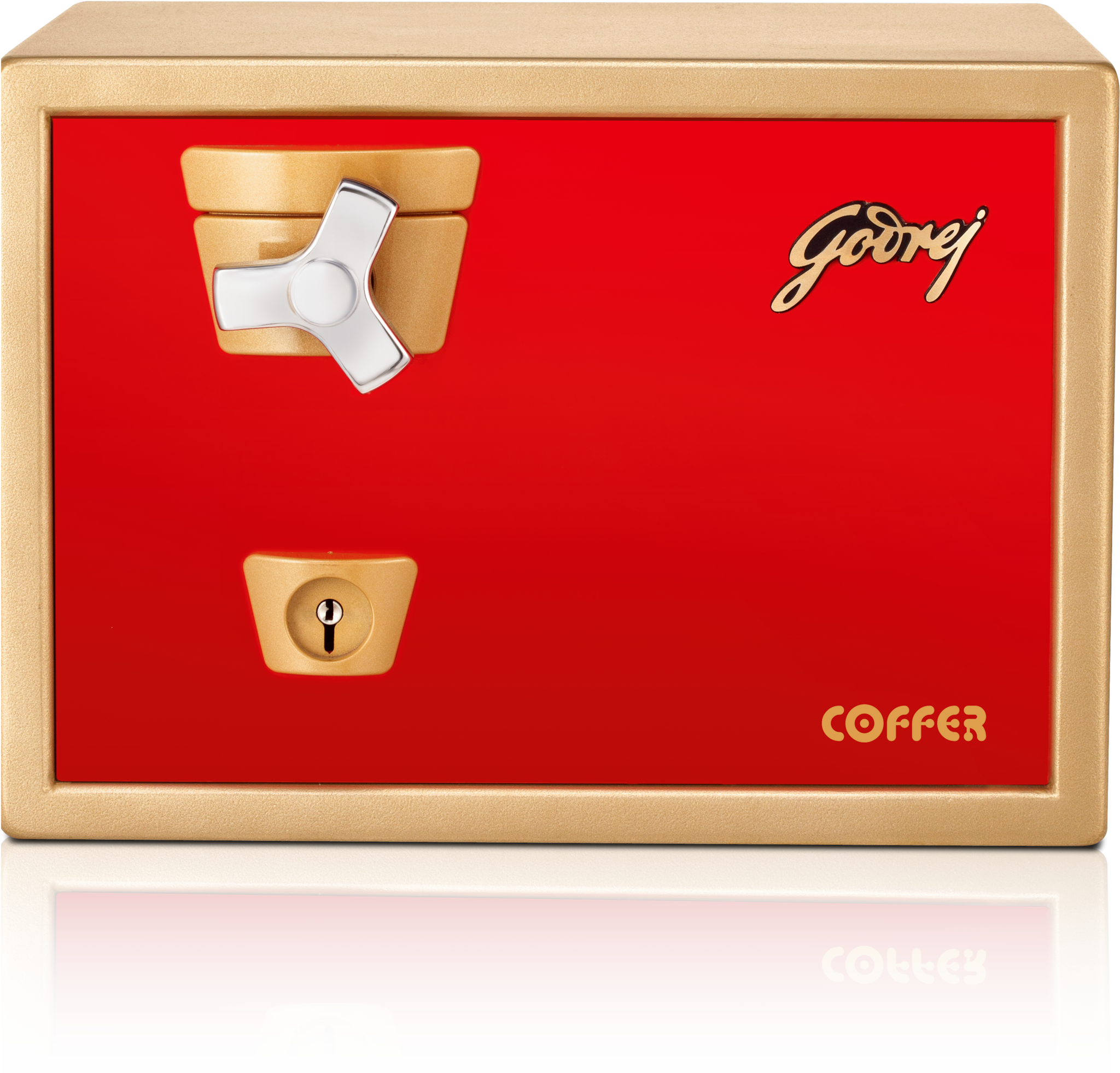 Godrej Premium Coffer V1 Red  Home Locker (21 Ltr)