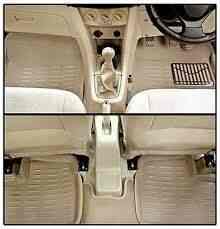 Buy Premium 3d Foot Mats Beige Tray Mats 3d Car Floor Mat