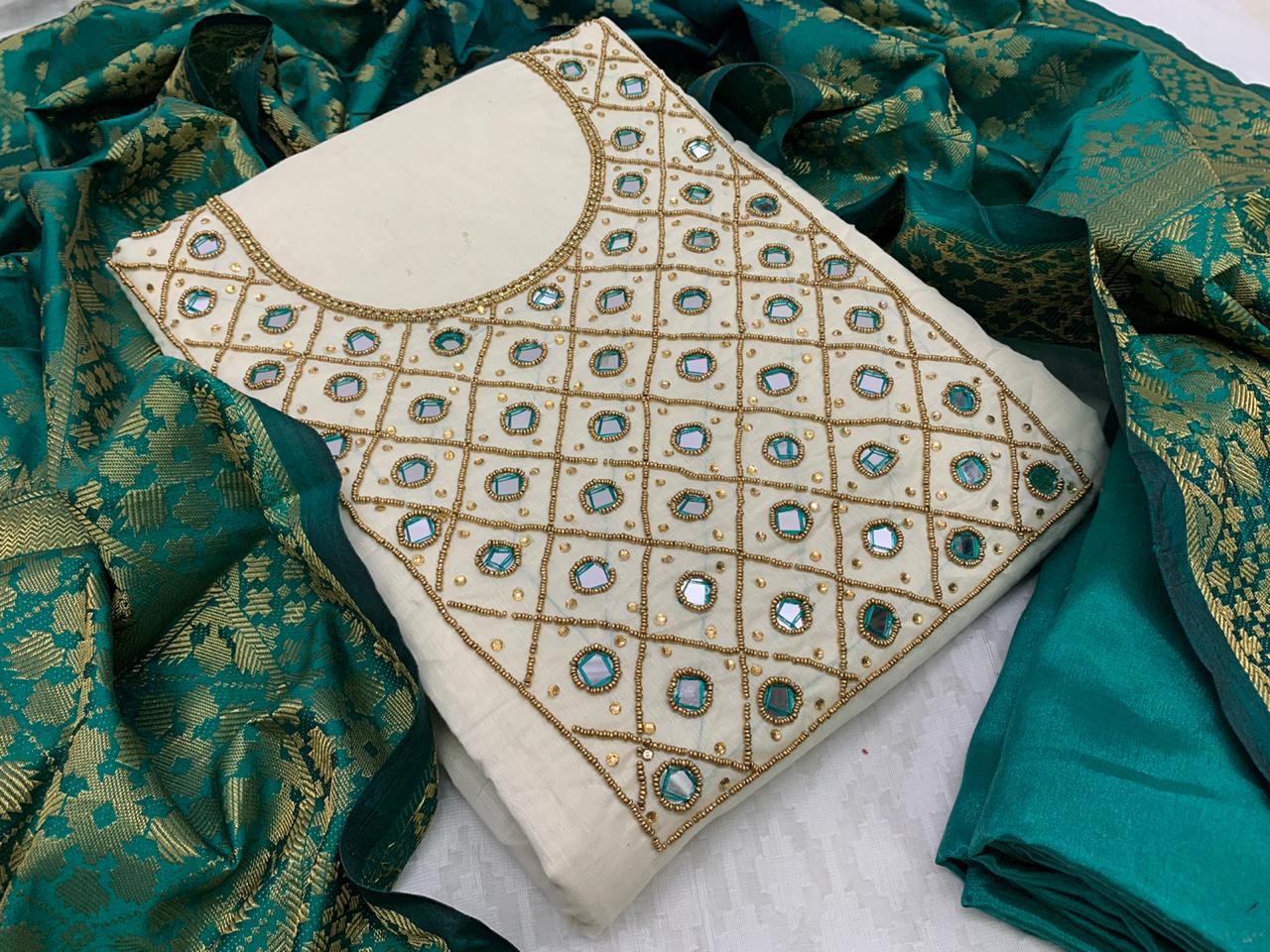 jetpur cotton dress material Afifaa By Jetpur Cotton Printed Dress Material In Low price