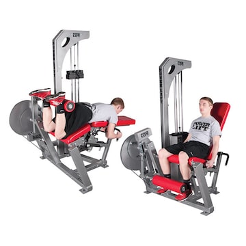 MARLANG Power Rack Attacco Multifunzione: Leg Extension, Leg Curl E Leg Press Per Palestra Domestica, Acciaio Robusto, Regolabile, Carico Max 79 Kg - 3
