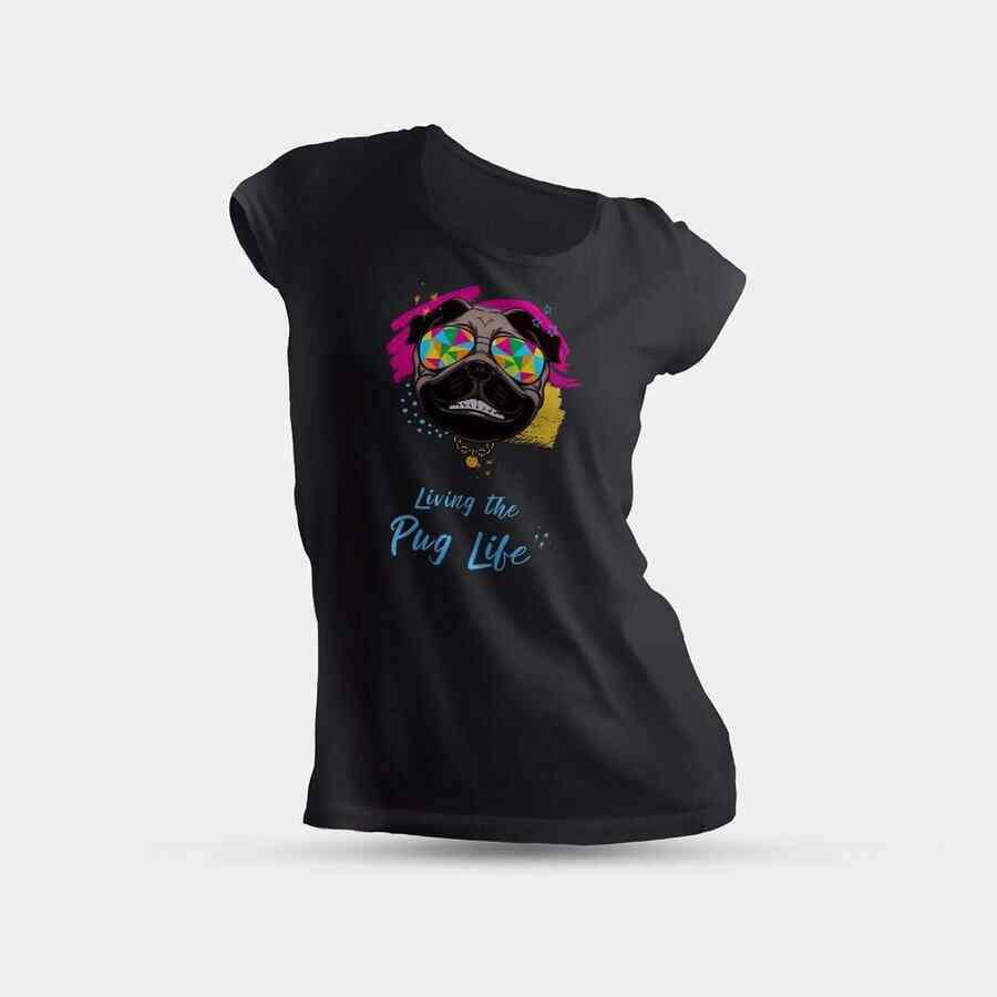 pug womens shirt