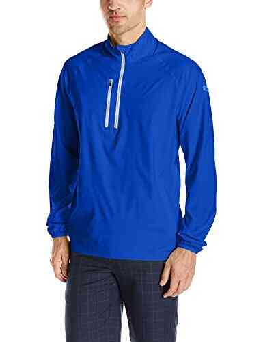 Puma men's 1/2 zip wind outlet jacket