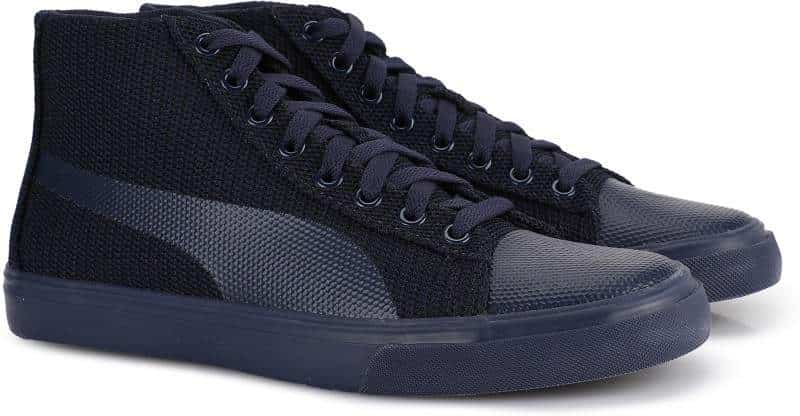 PUMA Men's Rap Mid Knit v2 IDP Shoes (Size - 10, Navy)