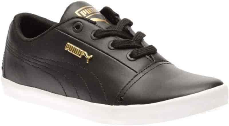 PUMA Mens Elsu v2 Perf SL Casual Shoes (Size - 9, Black, Gold)