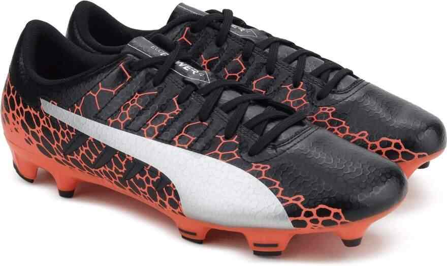 PUMA Mens EvoPOWER Vigor 4 GRAPHIC FG Football Shoes (Size - 11, Multicolor)
