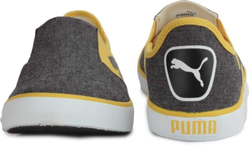 PUMA Mens Lazy Slip On II DP Casual Shoes (Size - 3, Yellow, Grey)