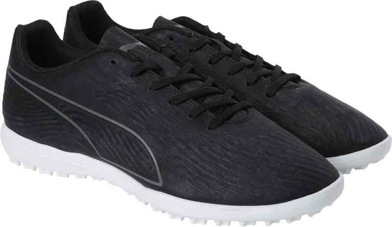 PUMA Mens ONE 19.4 TT Football Shoes (Size - 8, Black)