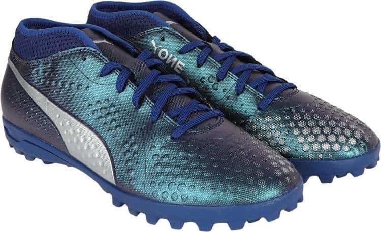 PUMA Mens ONE 4 Syn TT Football Shoes (Size - 7, Blue)