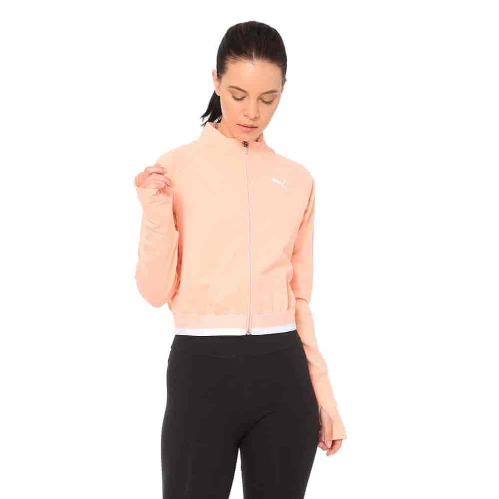 PUMA Soft Sports Jacket Womens [854325] Peach L