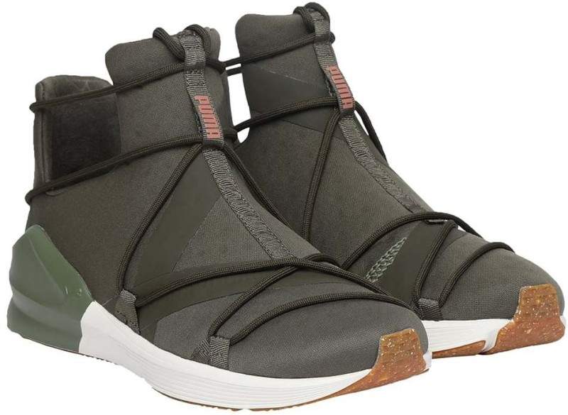 Olive green pumas women's Outlet