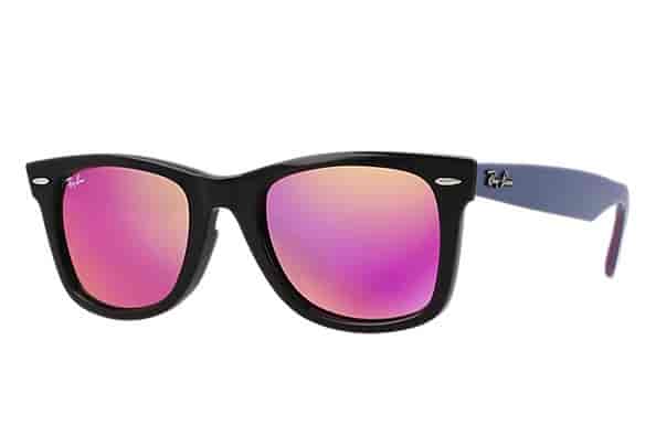 Ray Ban Wayfarer Blue Black Goggle in Dhar Dealers