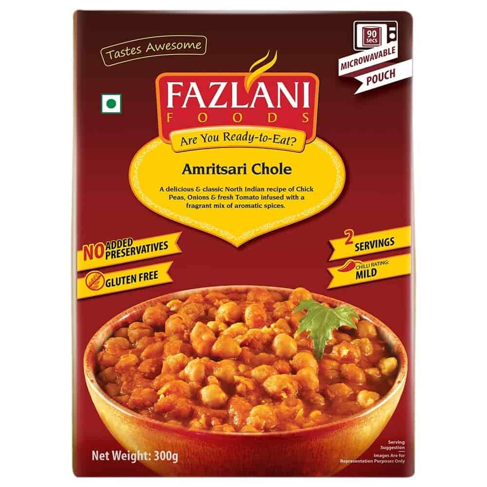 Fazlani Foods Ready to Eat Meals Chick Peas Curry (300 gm)
