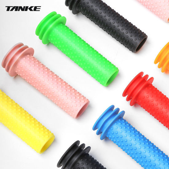 Ergonomic Mountain Bike Grips - Adjustable Lock-On, Non-Slip Rubber, 133mm (Pair)