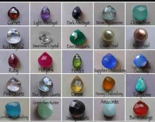 Names of gems and deals precious stones