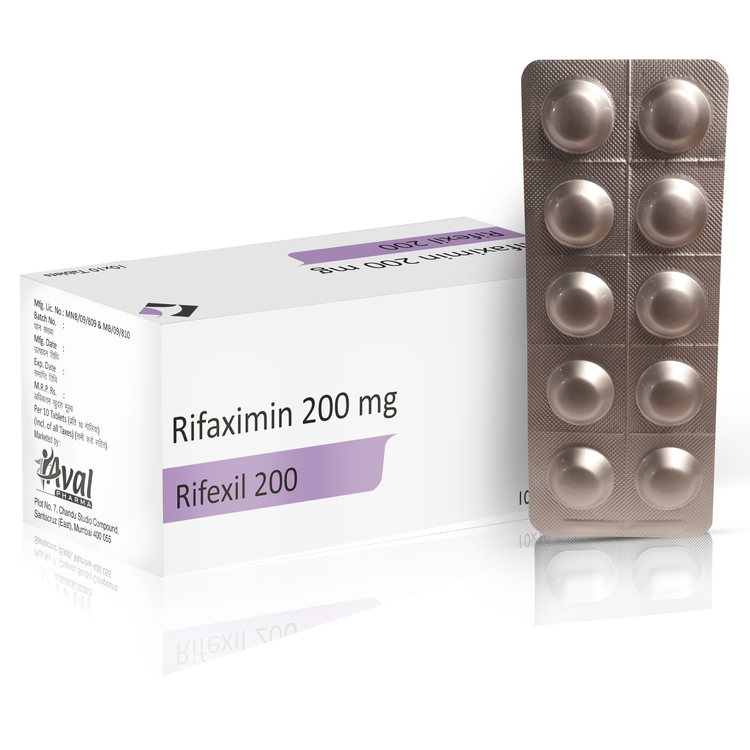 Rifaximin 200 Price Starting From Rs 1,950/Box | Find Verified Sellers at Justdial