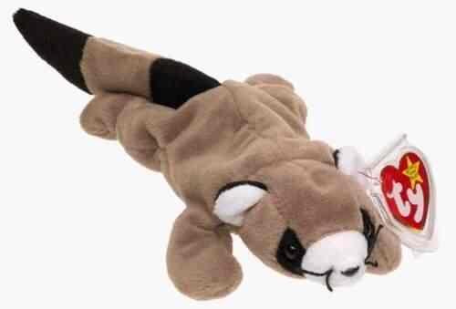 Ringo the raccoon beanie baby Clearance