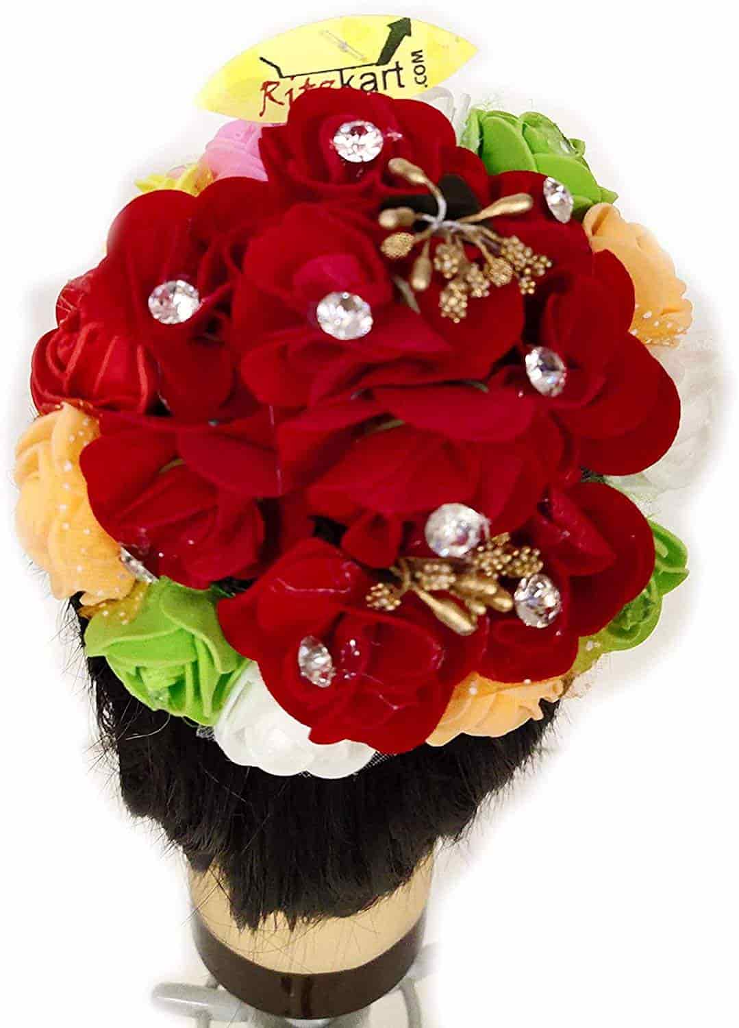 Buy Red Hair Accessories for Women by Silvermerc Designs Online | Ajio.com