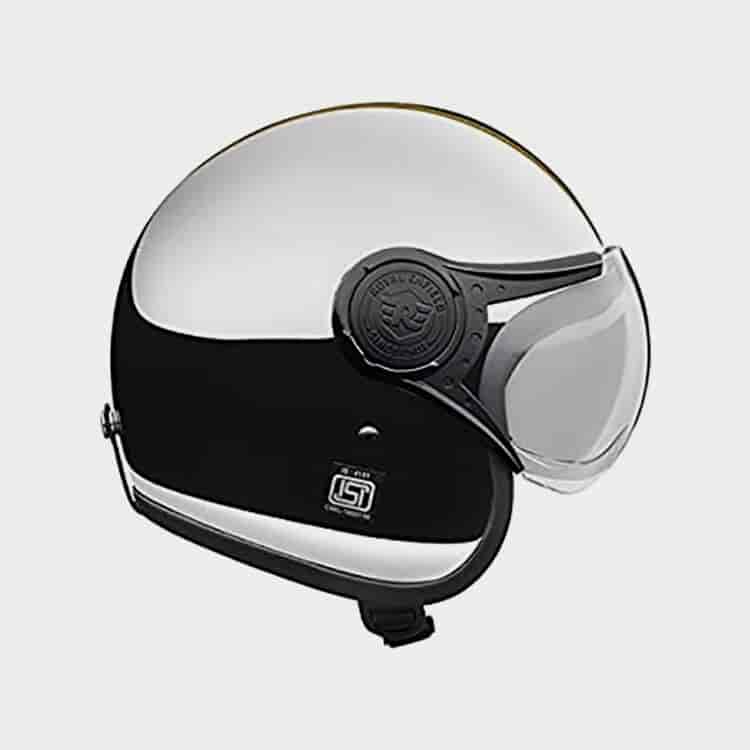 Royal Enfield Chrome Black Helmet Get Best Price from Manufacturers Suppliers in India