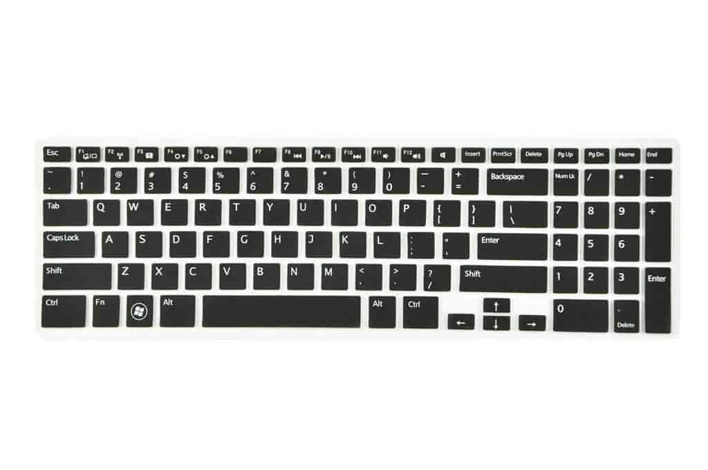 Buy Saco Chiclet Keyboard Skin For Dell Inspiron 3521 Ts 15 6 Inch Laptop Black Clear Features Price Reviews Online In India Justdial