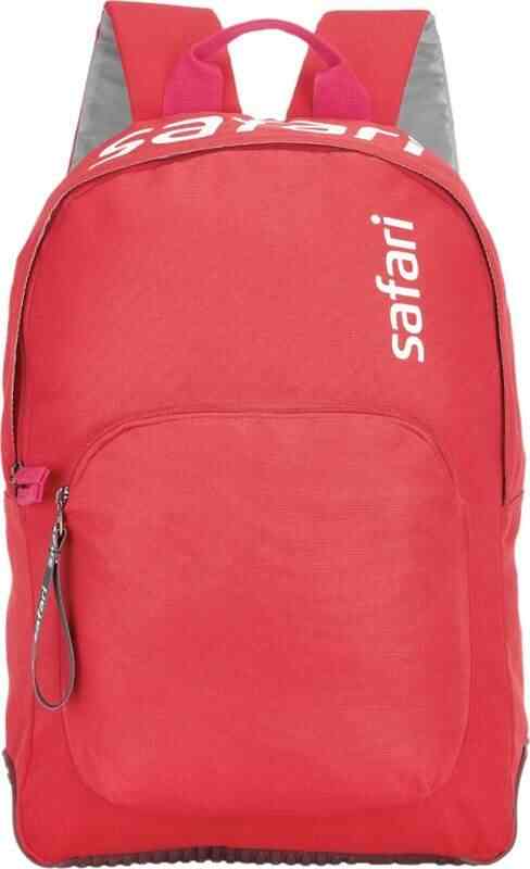 safari red backpack