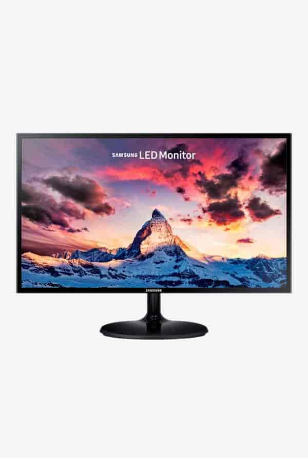 SAMSUNG LS24F350FHWXXL 59.9 cm (23.6 Inch) Full HD LED Business Monitor (Black high Glossy)