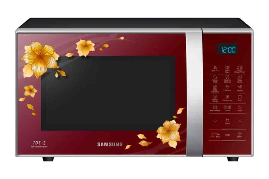 SAMSUNG Convection 21 Litres Microwave Oven Red [CE77JD-QD/TL]