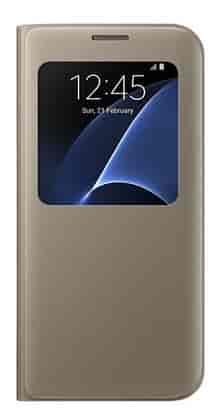SAMSUNG Galaxy S7 edge S View Cover Gold [EF-CG935PBEGIN]