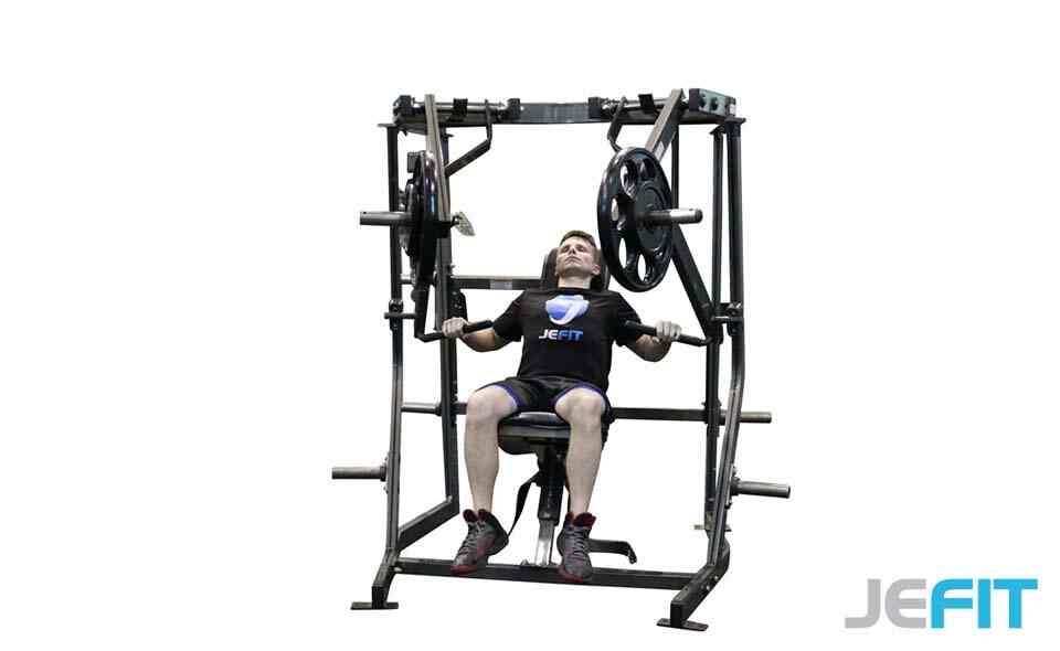 Seated decline press sale