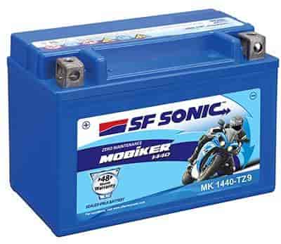 Sf Sonic Batteries Two Wheeler Battery (MK1440-TZ9)