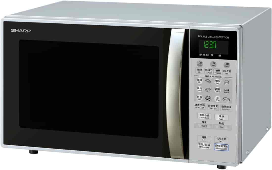 Sharp 26 Litre Convection Microwave Oven Silver R 898r S Sharp 26 Litre Convection Microwave Oven Silver R 898r S