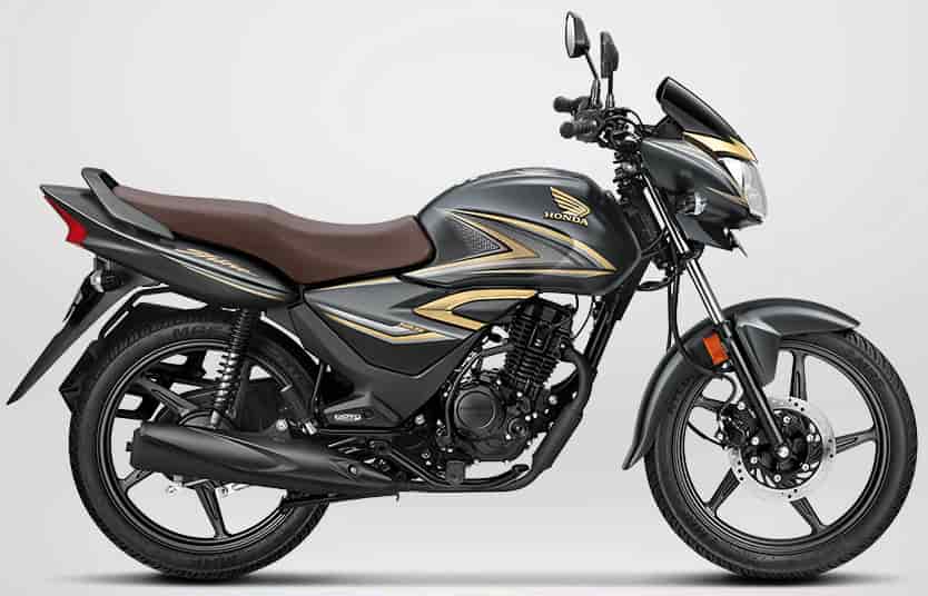 Geny gray metallic honda shine sales