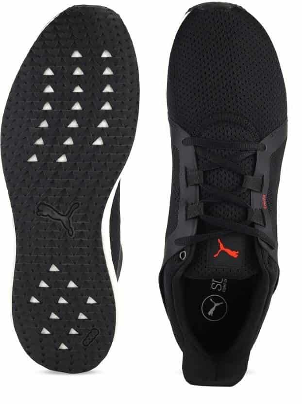 PUMA Men's Mega NRGY Turbo 2 Badminton Shoes (Size - 7, Black, Grey)