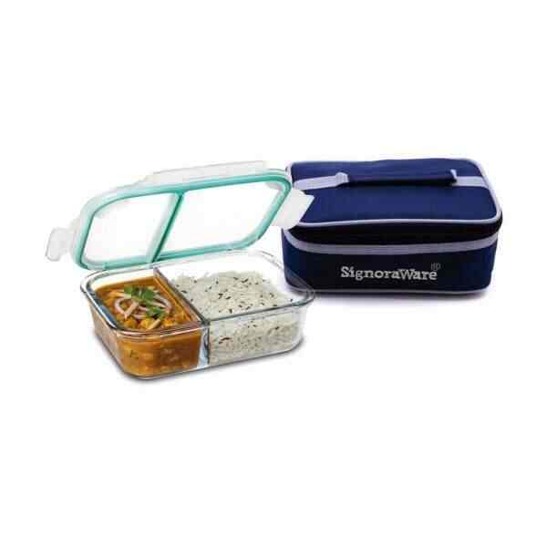 Signoraware Glass Lunch Box Get Best Price from Manufacturers