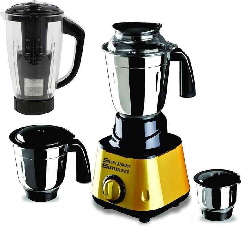 Silentpowersunmeet 600 Watts Gold Juicer Mixer Grinder Get Best Price from Manufacturers