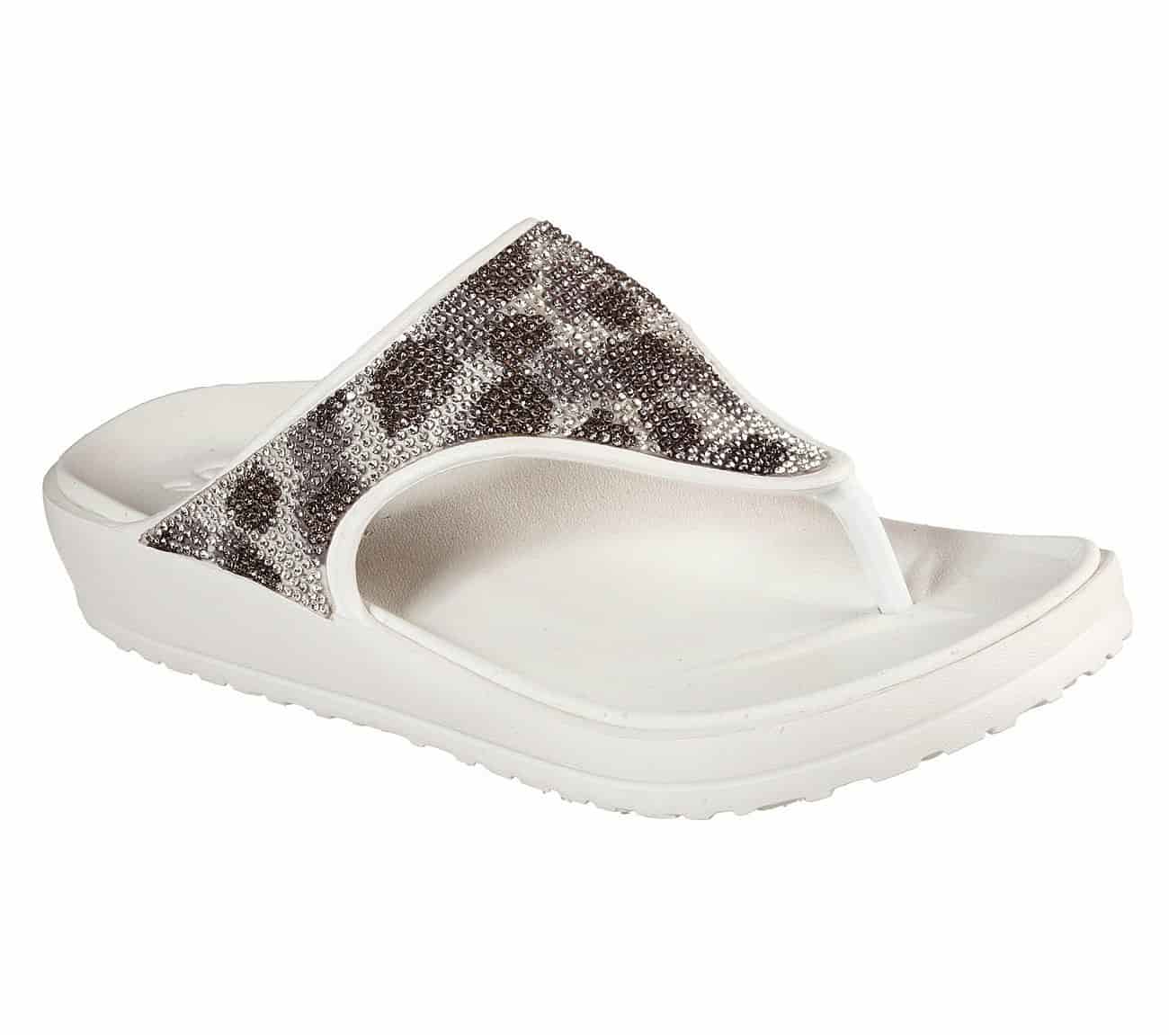 Skechers Cali Breeze 2.0 - Uproar Slipper (White, 10)