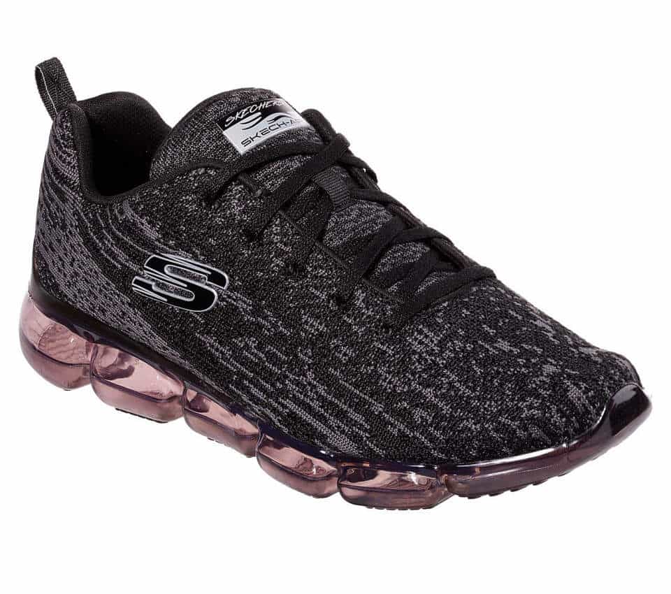 Skechers Black Grey Men s Shoe Skechers Black Grey Footwear For Gents Price Starting From Rs 7 519. Find Verified Sellers in Valsad JdMart