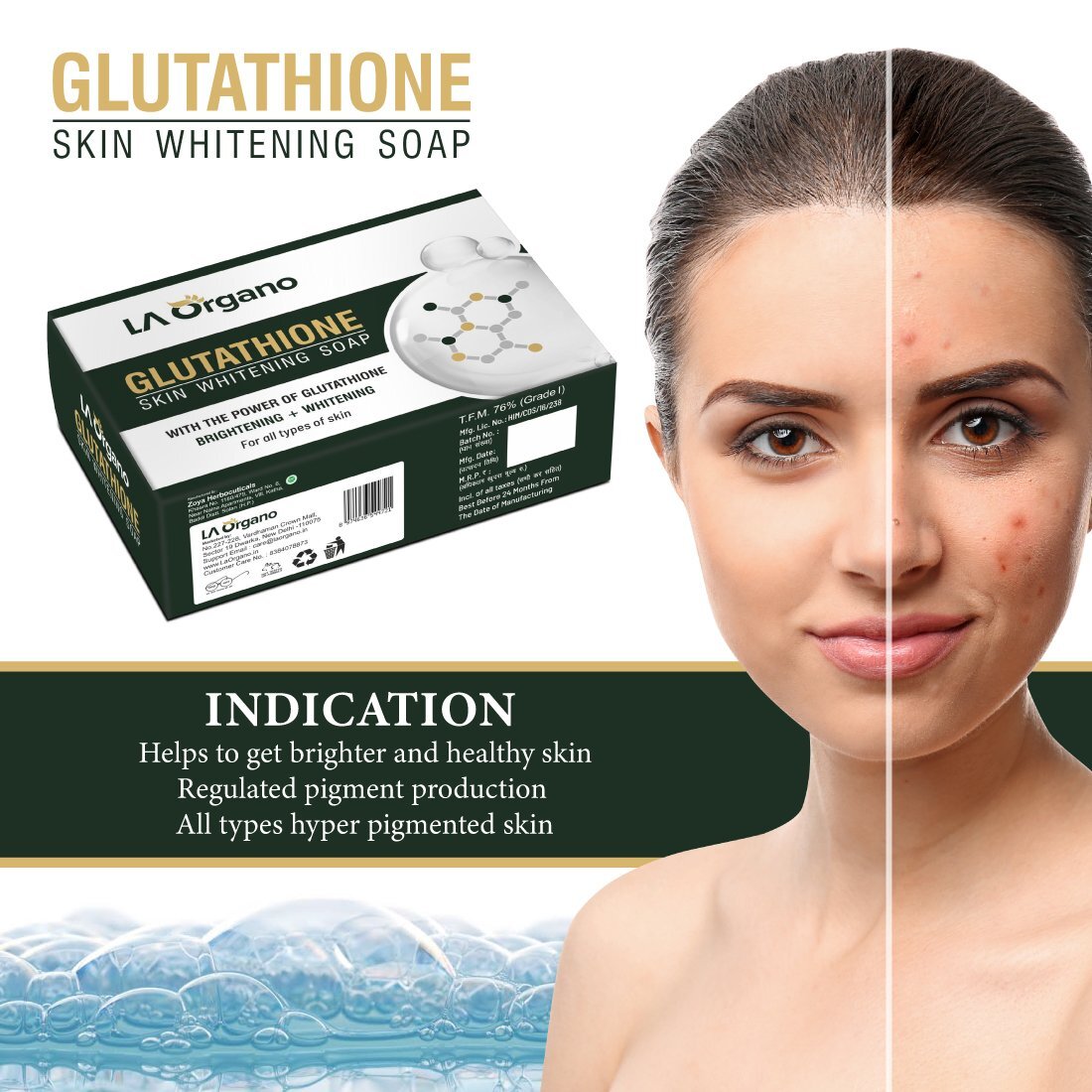 Glutamax Skin Whitening Soap in Delhi