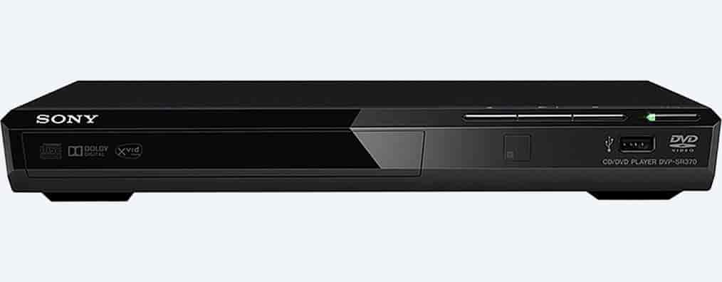 SONY DVD Player Black [DVP-SR370]