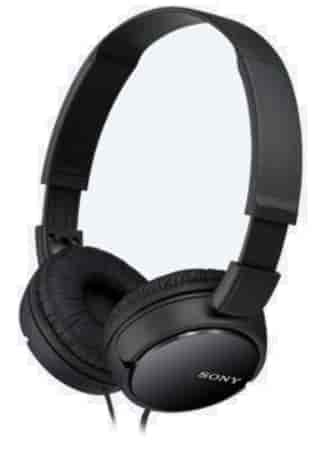 SONY On Ear Wired Headphone Black [MDR-ZX110]