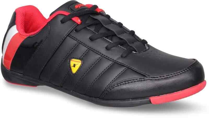 Sparx Synthetic Leather Sports Shoes in 