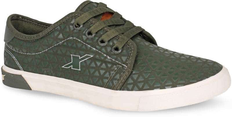 Sparx Men SM-419 Sneakers For Men (Size - 7, Olive, Beige)