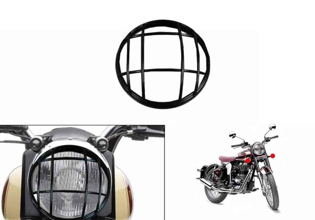 royal enfield headlight cover